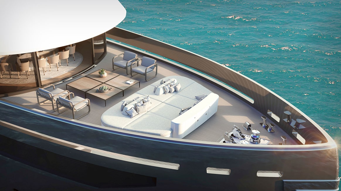 BENETTI LAUNCHES THE FIRST B.YOND 37M AND CHOOSES GIORGETTI FOR INDOOR AND OUTDOOR FURNITURE 2