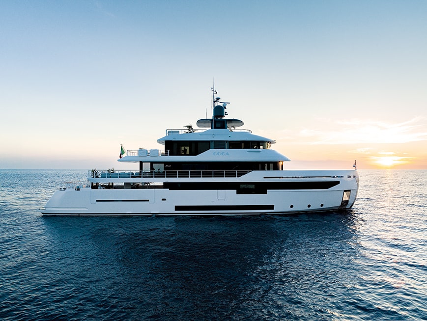 GIORGETTI WITH BENETTI AT THE 2022 MONACO YACHT SHOW
