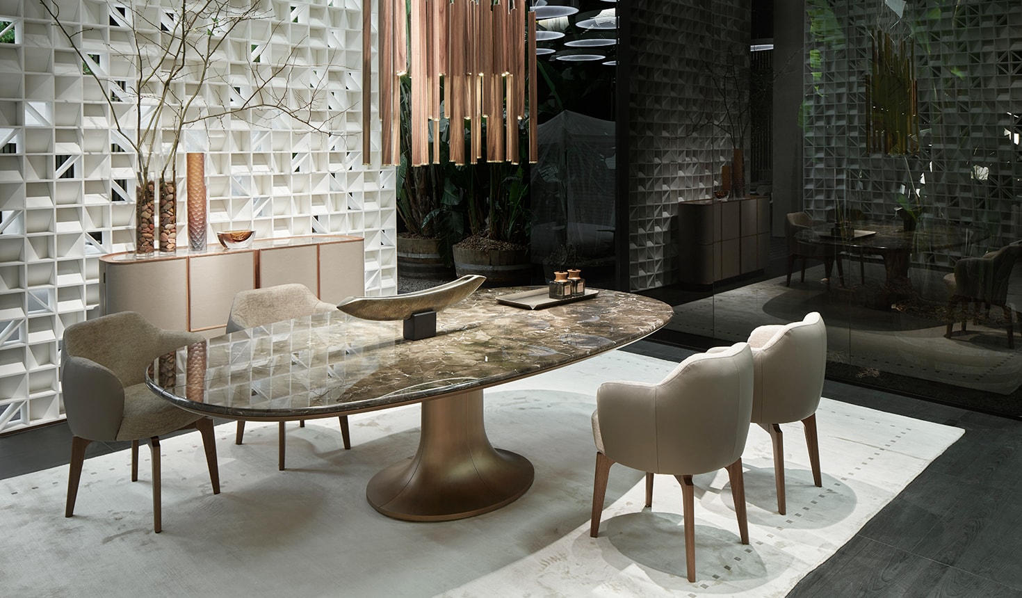 GIORGETTI CONTEMPORARY LIVING AT IMM 2018 - Giorgetti