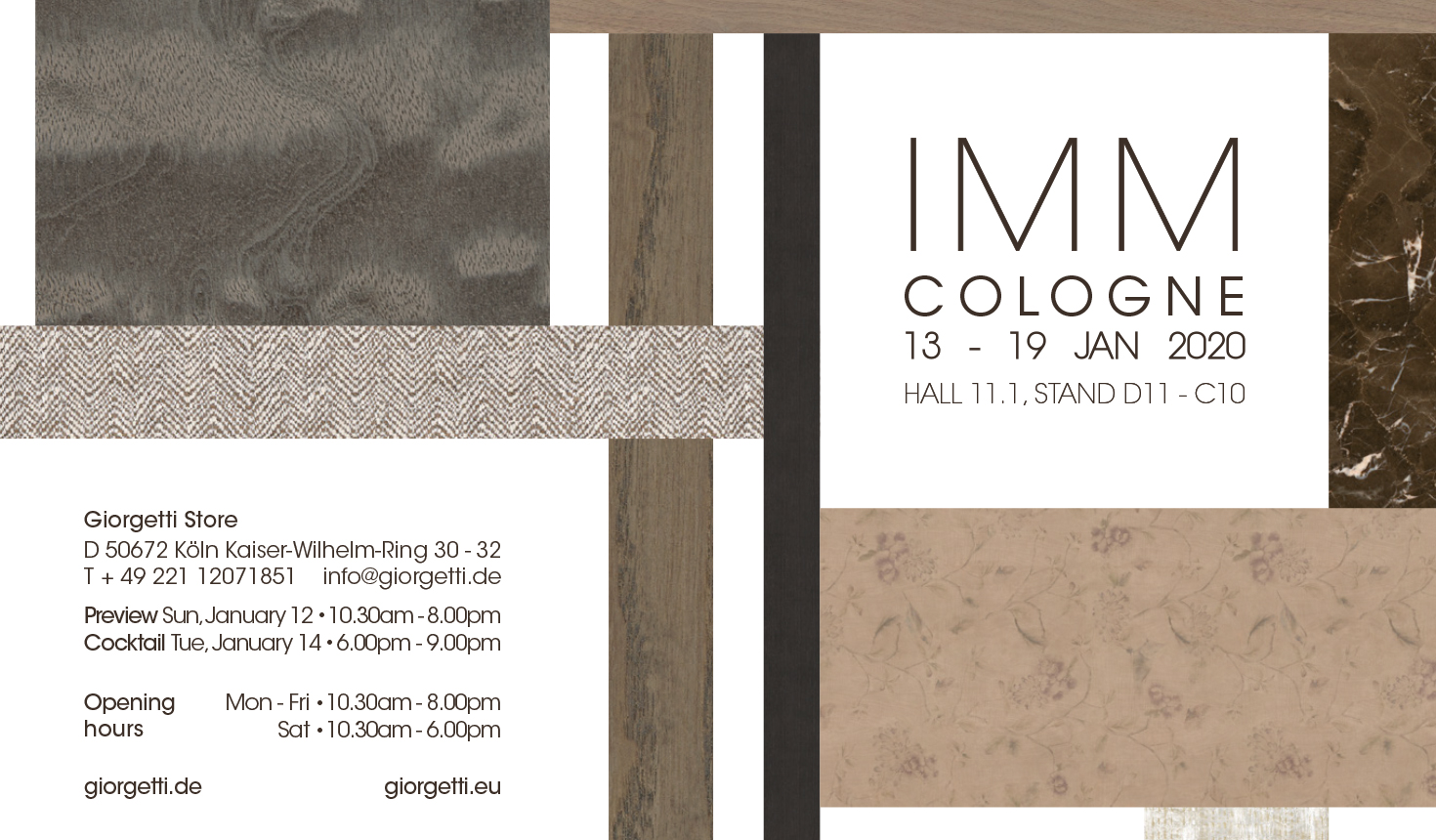 EVENTS | Neuheiten von IMM Cologne 2020 8