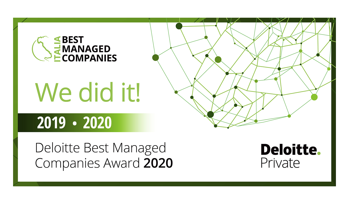 GIORGETTI WINS THE “BEST MANAGED COMPANY” ALSO IN 2020 1